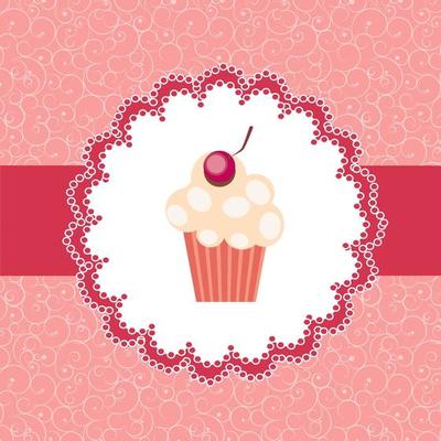 cupcake invitation background