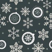 Winter Christmas New Year Seamless Pattern. Beautiful Texture wi