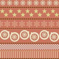 Winter Christmas New Year Seamless Pattern. Beautiful Texture wi vector