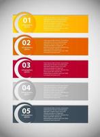 Infographic business template vector illustration