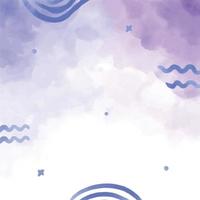 Abstract Purple Watercolor Background vector