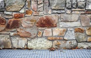 Grunge Stone Brick Wall Background Texture photo