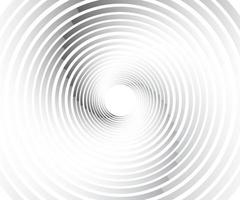 Abstract Lines in Circle Form. Geometric shape, Striped Spiral vector