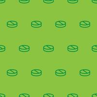seamless pattern two color troche with green background vector
