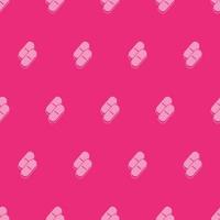 seamless pattern two color troche with pink background vector