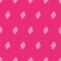 seamless pattern two color troche with pink background vector