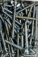 industrial iron nuts nails and screw photo