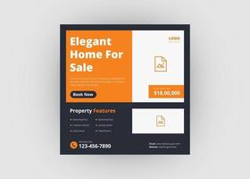 Real Estate Property Social Media Post Template