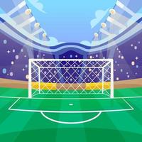 Soccer Stadium Background vector