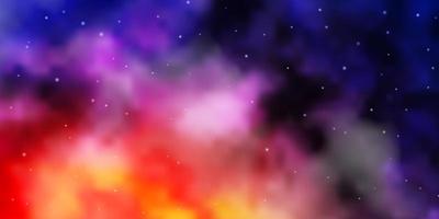 Abstract vector background with colorful gradient