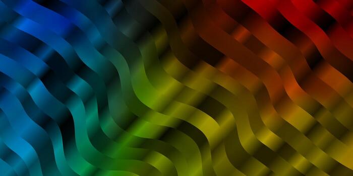 Abstract vector background with colorful gradient