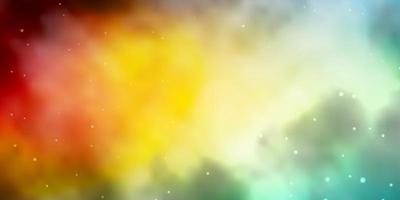 Abstract vector background with colorful gradient