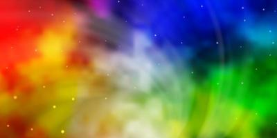 Abstract vector background with colorful gradient