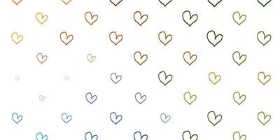 Abstract vector background with colorful gradient