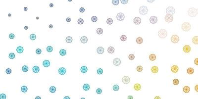 Abstract vector background with colorful gradient