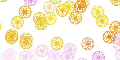 Abstract vector background with colorful gradient