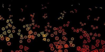 Colorful vector abstract background with gradient