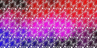 Abstract vector background with colorful gradient