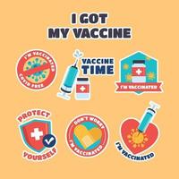 Boost Your Immune System by Getting Vaccinated vector