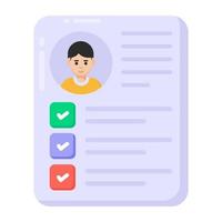 Todo and  Tasks List vector