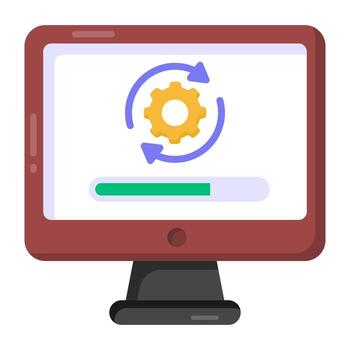 recarga del software del sistema vector