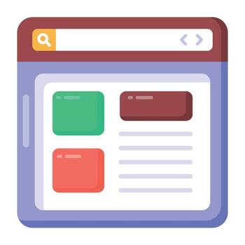 Web Layout Design vector