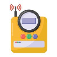 Wireless Router Device vector