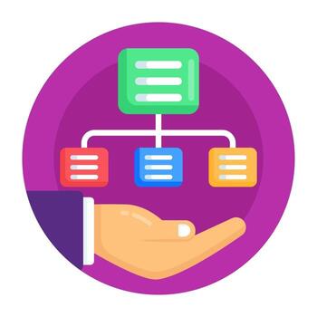Secure Cloud Network vector