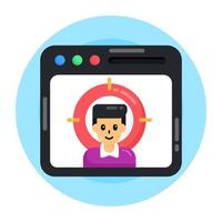Focus Web User vector