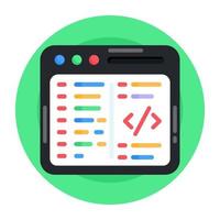 Web Programming and Coding vector