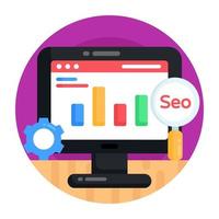 Seo Data  Analysis vector