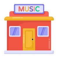 Music Studio Building vector