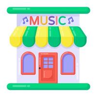 Music Studio Building vector