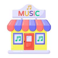 Music Studio Building vector