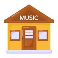 Music Studio  shop vector