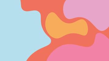 Fondo de diseño plano de camuflaje abstracto colorido vector gratuito