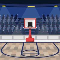 Basketball Stadium Background vector