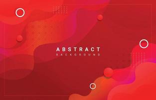 Red Abstract Background vector