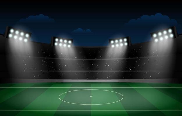 Free soccer background - Vector Art