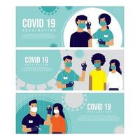 After Vaccine Covid Banner Concept