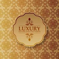 Luxury ornament pattern design background vector