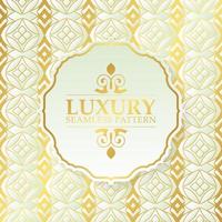 Luxury ornament pattern design background vector