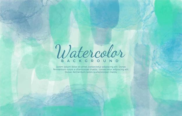 Deep Sea Like Watercolor Texture Background