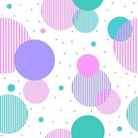 Seamless Pattern background swatch for baby textile fabric vector