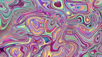 abstrait texturé en mouvement fond multicolore. video