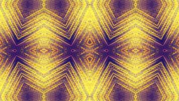 abstrait multicolore symétrique texturé. video