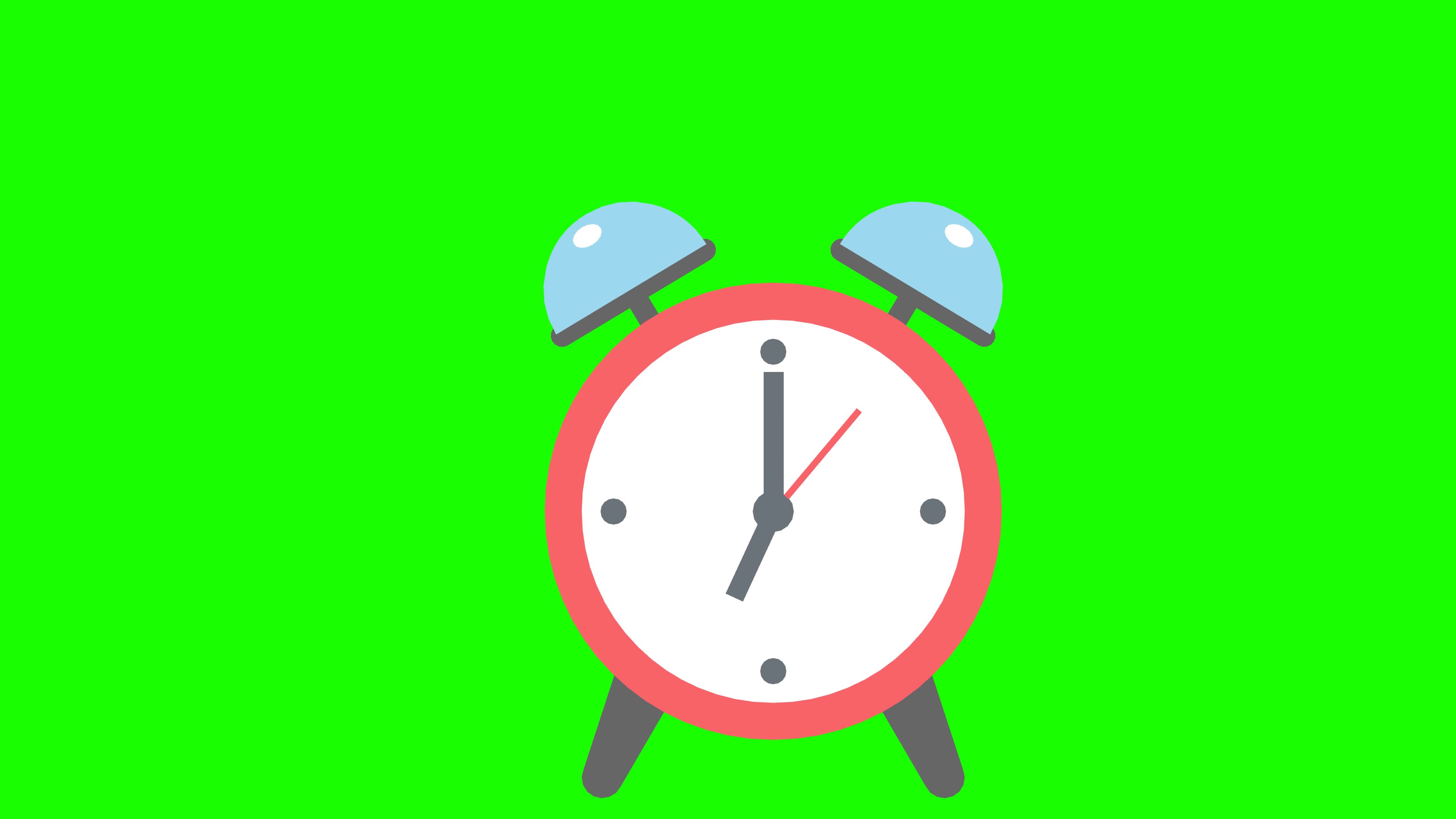 Animation of running alarm clock. 3108100 Stock Video at Vecteezy