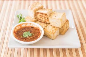 Fried Tofu - healthy food photo