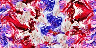 Pintura de colores abstractos surrealistas sin fisuras y fondo enlosable foto