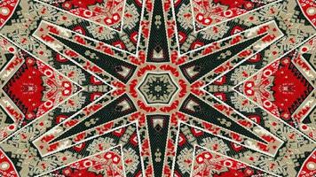 Ethnic Authentic Carpet Kaleidoscope photo